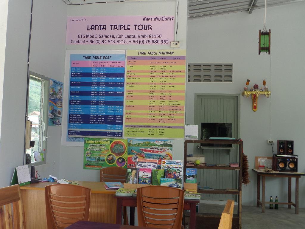 Lanta Triple Novel Hotel Ko Lanta Exterior foto